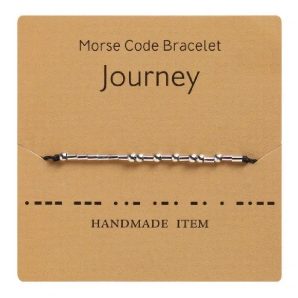 🎁🎁2/$18 Free with a min $50. 2/$20 Morse code bracelet - Picture 11 of 13